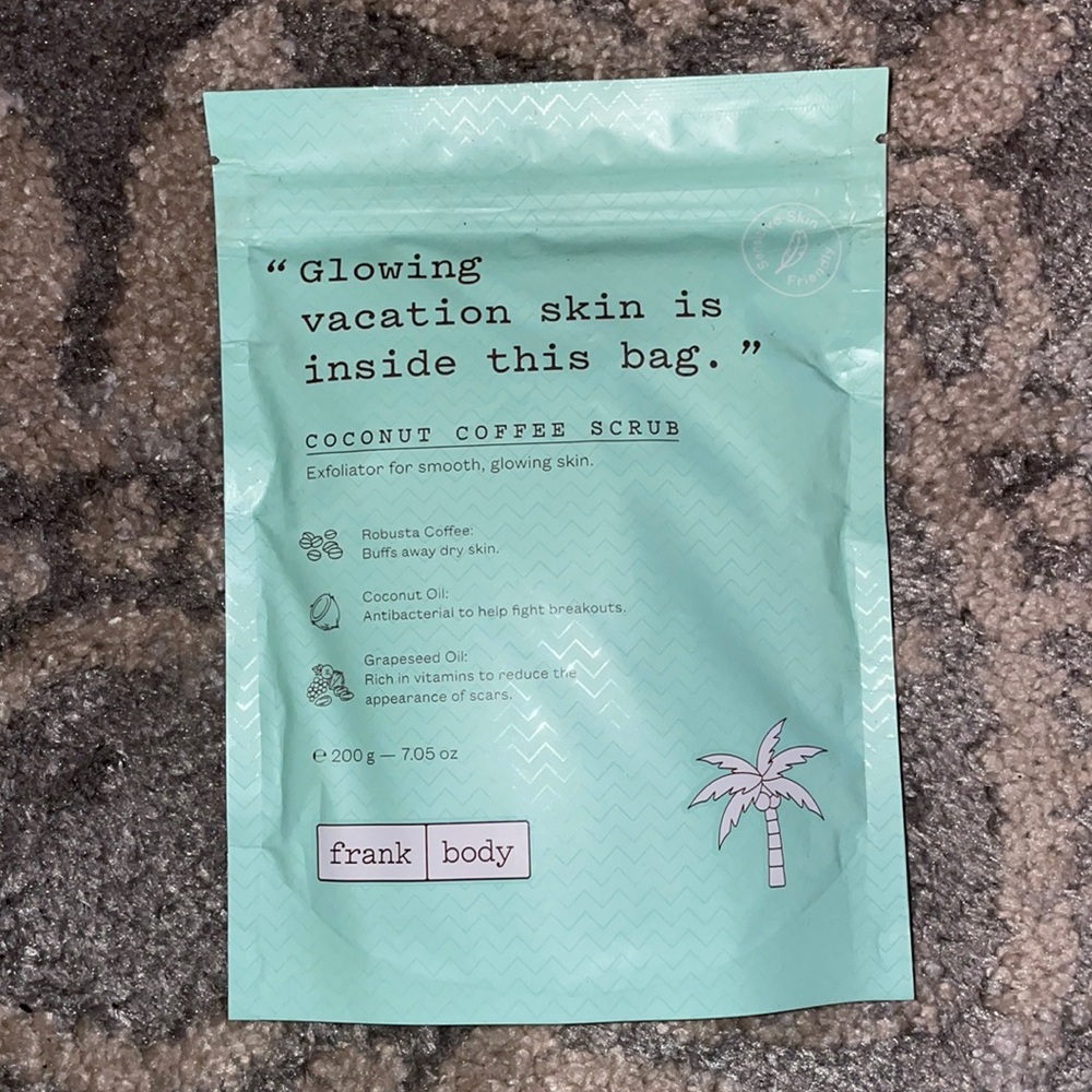 3/$15 Coconut coffee scrub